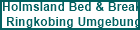 Holmsland Bed & Break.
Ringkobing Umgebung